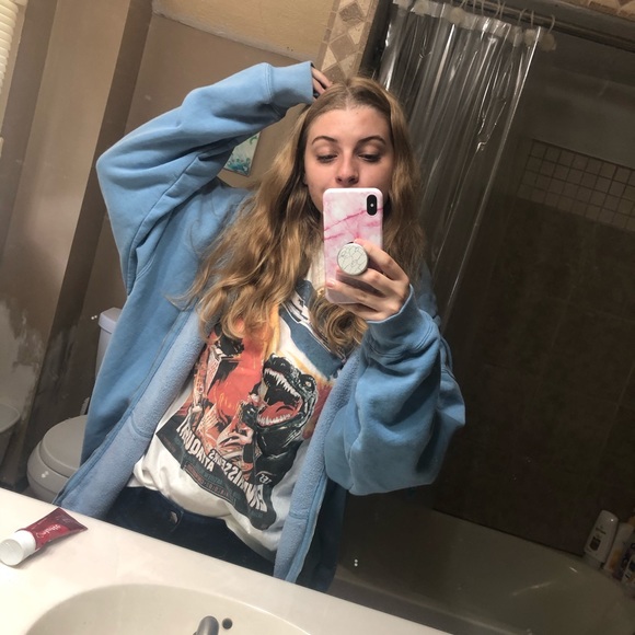 Light blue carla/christie hoodie - Picture 3 of 7